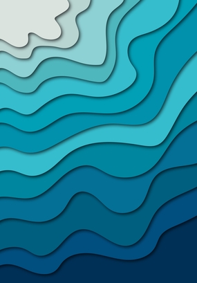 蓝色渐变曲线纹理背景摄影图片